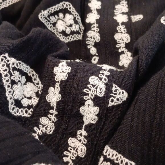 Free People Lily of the Valley Gauze Gothcore Dress - Picture 15 of 16